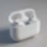 A side-by-side comparison of generic AirPods Pro and Apple's original model highlighting design differences