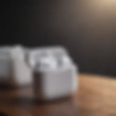Comparison of Various AirPods Models Close-up of different AirPods models