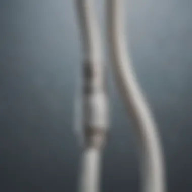 Apple Certification Mark on iPhone Cord Close-up of the Apple certification mark on a cable
