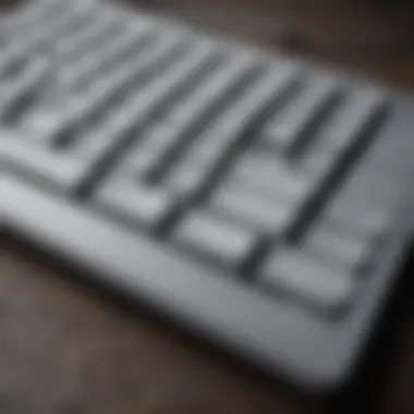 Sleek and Stylish Apple Keyboard Design Elegant Apple Keyboard Design