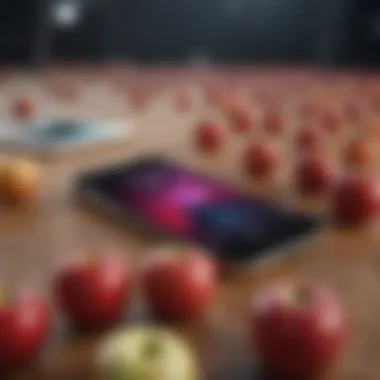 Apple's Strategy for iPhone SE Visual representation of Apple's branding strategy involving the iPhone SE