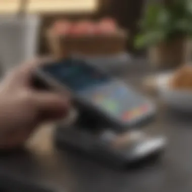 Digital Banking with Apple Pay Digital banking interface showcasing Apple Pay options