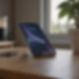 Stylish Minimalist iPhone on Desk