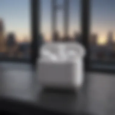 Showcasing the Latest AirPods Models Latest AirPods models showcased on display