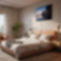 Tranquil bedroom environment for optimal sleep.