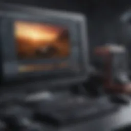 A detailed view of a computer screen displaying various web capture tools