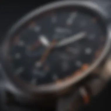 Dynamic Watch Face with Graphics An Apple Watch displaying a dynamic watch face with engaging graphics.