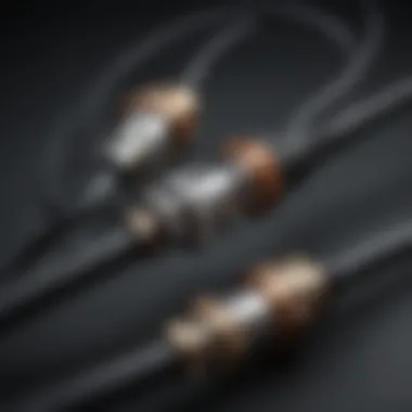 Precision Engineering Close-up of Anchor Charging Cable connectors