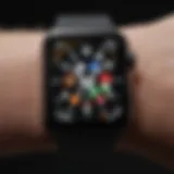 Apple Watch customization screen