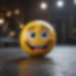Colorful array of custom emojis