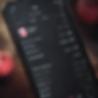 Apple Music Download Interface User interface of Apple Music showing download options