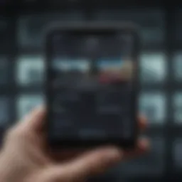 Visual representation of data transfer options for iPhone