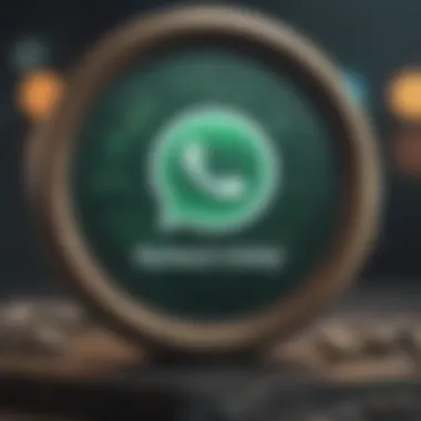 The Role of Encryption Keys in WhatsApp Security Visual representation of encryption keys in WhatsApp