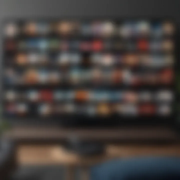 An infographic displaying the diversity of content available on Apple TV Stations.