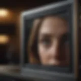 A close-up of a video frame being selected for conversion to a still image.