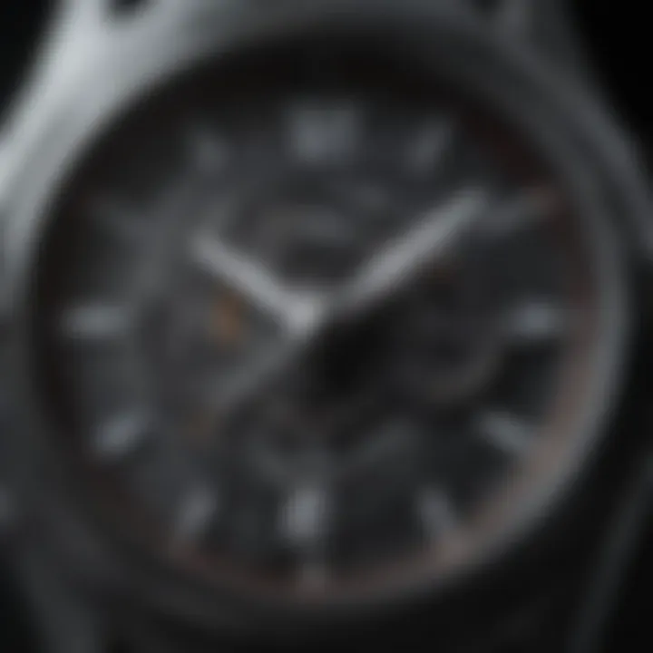 Artistic watch face design concept