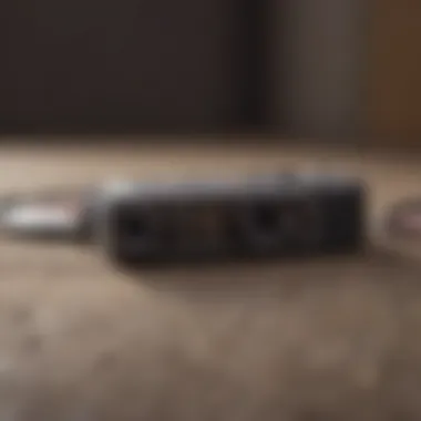 A side-by-side comparison of footage captured with an iPhone and a traditional camera, highlighting quality differences.