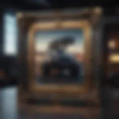 Transforming Video Frames into GIFs A high-resolution visual depicting the transformation of a video frame into a GIF format.