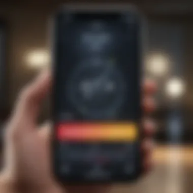 Personalized Countdown Configuration on iPhone Customized countdown settings on iPhone interface
