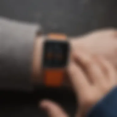 Apple Watch Find My iPhone Feature Apple Watch displaying the Find My iPhone feature
