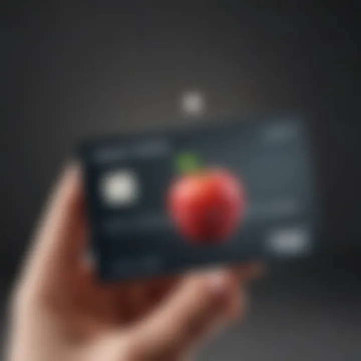 Illustration showcasing the diverse benefits of Apple Card intro bonuses