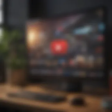 User Interface of YouTube TV on Mac User interface of YouTube TV app on Mac