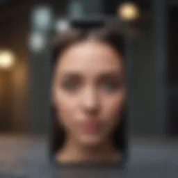 Visual representation of duplicate photos on iPhone