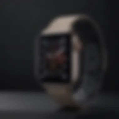 Apple Watch Series SE displayed on a stylish background