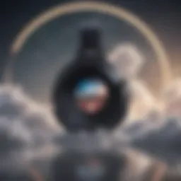 A visual representation of cloud music streaming