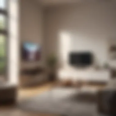 Modern smart home setup with Phillips devices