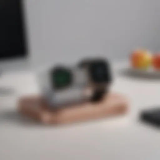 Satechi Apple Watch Charger showcasing its sleek design