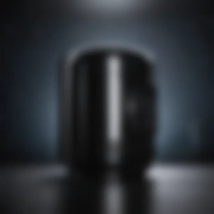 Powerful Mac Pro highlighting advanced technology