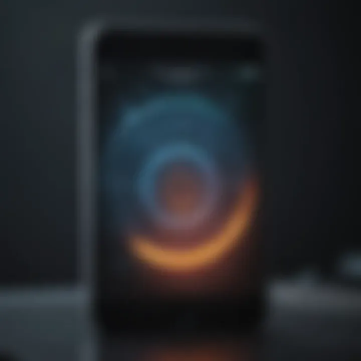 Graph depicting the rise in mobile security threats