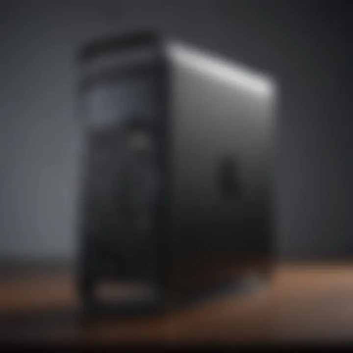 Detailed overview of the Mac Pro Retina's sleek design and build quality