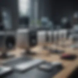 A selection of used Apple products on an online marketplace