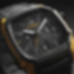 Close-up of the OtterBox watch cover showcasing its robust design