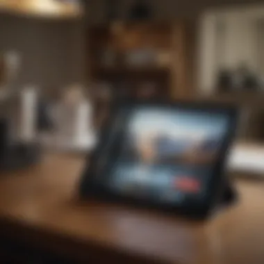 The Versatility of the iPad An iPad displaying productivity tools and creative applications
