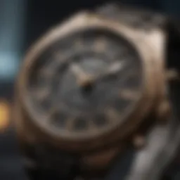 Elegant timepiece with intricate design