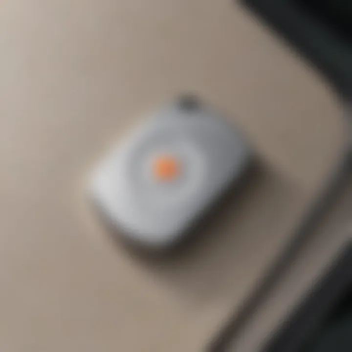 Illustration of Apple AirTags integrated into the Find My Phone interface