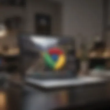 Completed Google Chrome installation on MacBook Pro