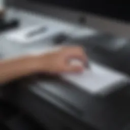 Digital signature creation on a Mac