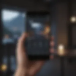 Screen capture of video editing app on iPhone