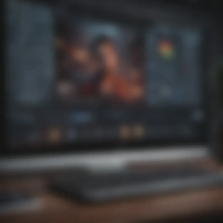 User-friendly software interface for adding music