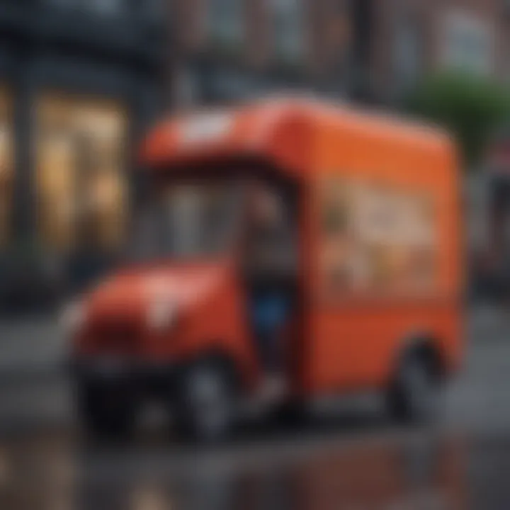 Techpple's Innovative Food Delivery System