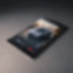 Close-up of the new iPad showcasing its sleek design and modern features.