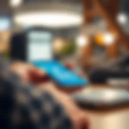 Conceptual representation of digital payment integration