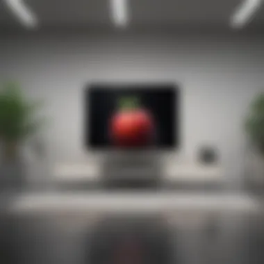 A conceptual image representing the integration of Apple TV Stations within Apple's ecosystem.