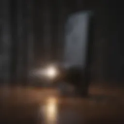 Illuminate your path with iPhone flashlight feature