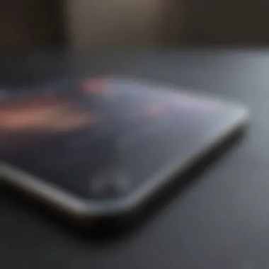 Cutting-Edge iPhone Design A sleek and modern iPhone with a vibrant display