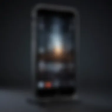 Innovative iPhone Screen Recording Interface Illustration of iPhone screen with recording options